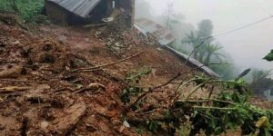 लमजुङमा पहिरोले घर भत्किंदा बाबु-छोरीको मृत्यु, आमा-छोरी घाइते 