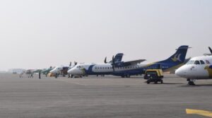 निरन्तर वर्षाका कारण पोखरा, भैरहवा र सिमराका उडान रोकिए