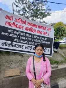 ‘लालीबजार’ फिल्म सत्ता र शक्ति लगाएर चलाइएको छ, न्यायालयले गम्भीरतापूर्वक लिनुपर्छ : रोशनी वादी