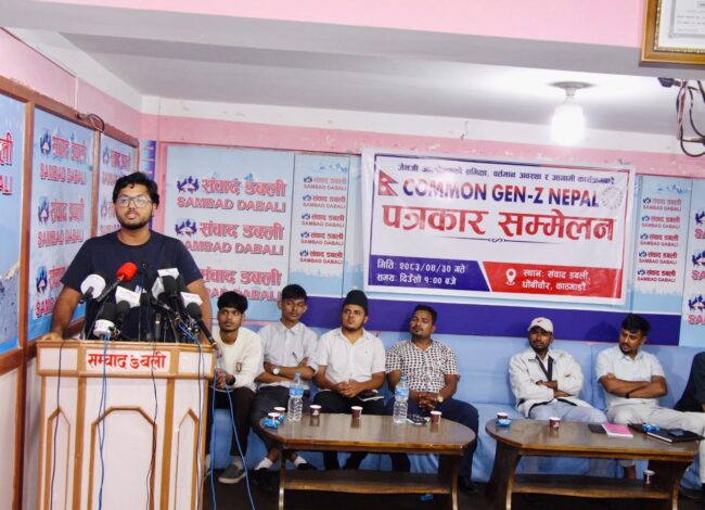 प्रधानमन्त्री वालेन्द्रसँग जेनजीहरूको प्रश्न : ‘जेनजीका हत्यारालाई कारबाही किन नगरेको ?’