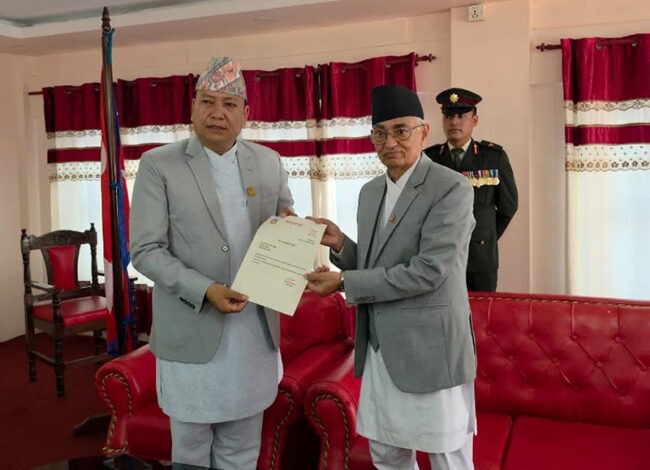 बागमतीको मुख्यमन्त्रीमा किरण थापा नियुक्त