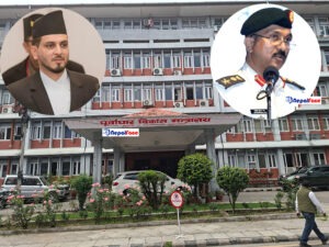 सेनाका पूर्व अधिकृतलाई एकपछि अर्को महत्त्वपूर्ण जिम्मेवारी, पूर्वाधार मन्त्रालयको बिज्ञमा पूर्वउपरथी झा नियुक्त