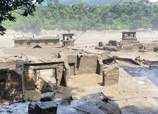 अपडेट: रसुवा बाढीमा ८५ जना सुरक्षाकर्मी सहित ८२६ जना सम्पर्कविहीन