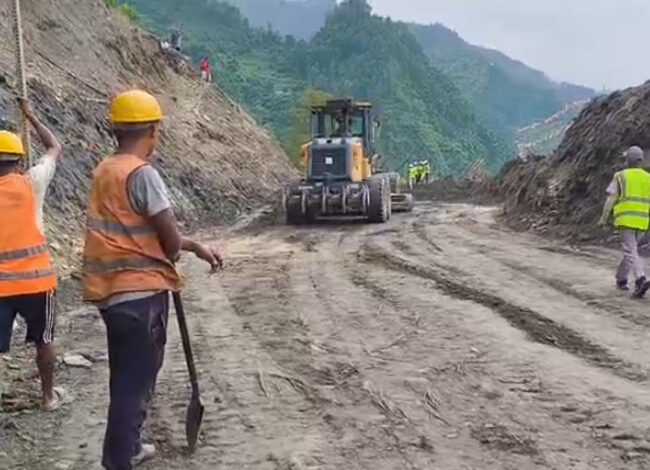 कृष्णभीरमा ग्यास बुलेट र हेभी सवारीका लागि सडक खुलाउने तयारी