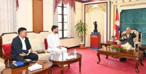 पुनर्निर्माणबारे राष्ट्रपतिको चासो, दुई मन्त्रीसँग लिए ब्रिफिङ