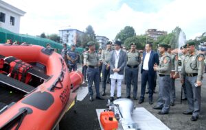 सशस्त्र प्रहरी अत्यन्तै अप्ठ्यारो र कठिन भौगोलिक स्थानमा काम गरिरहेका छन् : गृहसचिव शर्मा 