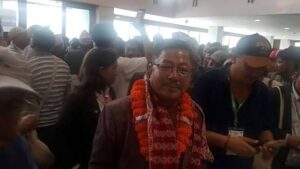 श्यामकृष्ण खड्कीले दिए कांग्रेस सभापतिमा उम्मेदवारी 