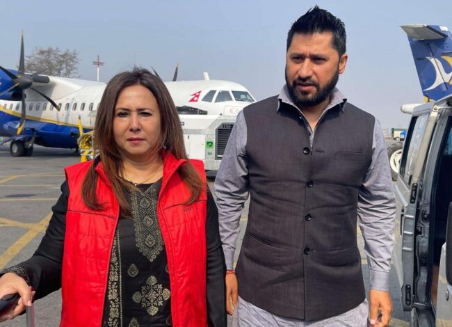 रवि लामिछाने भारत प्रस्थान