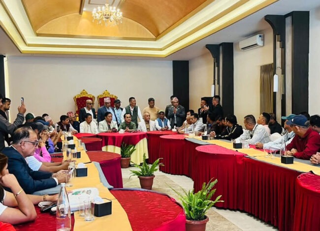 निश्चित उम्मेदवारलाई भोट हाल्नका लागि कसैलाई भनेका छैनौं: विश्वप्रकाश शर्मा